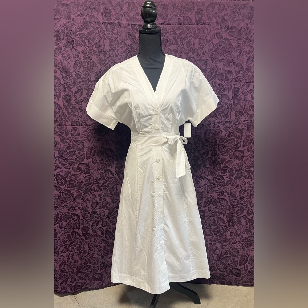 NWT Equipment Femme White Dress 2
